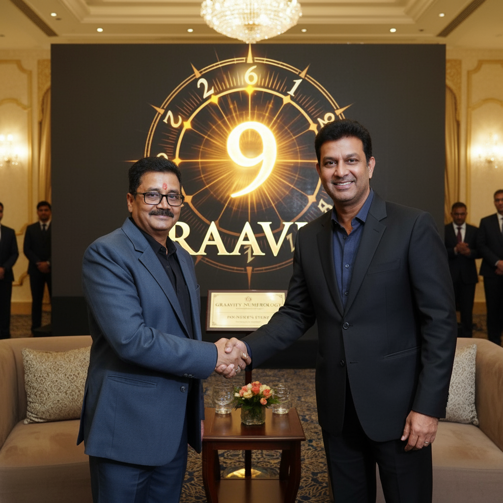 Professional meeting with Graavity numerology consultation